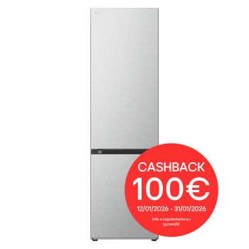 Foto frontale del frigorifero LG GBV7280AMB con cashback